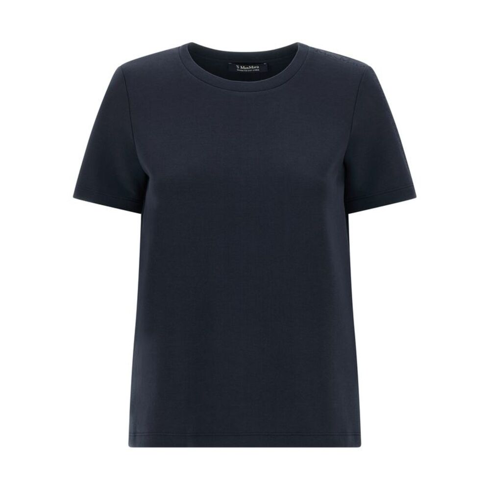 'S Max Mara Blue Cotton Women's T-Shirt